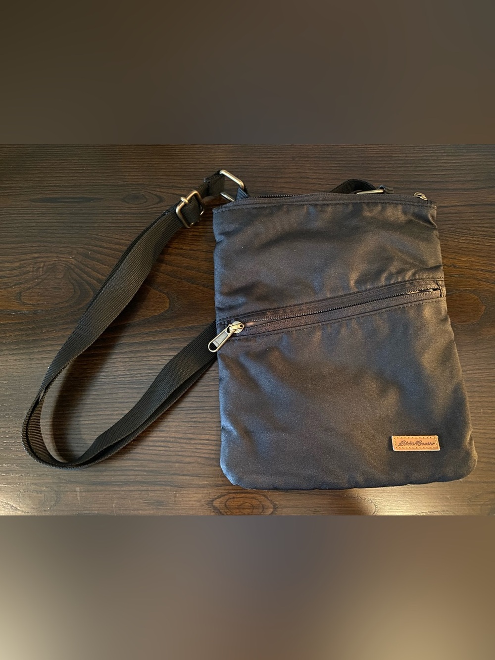 Eddie Bauer Black Crossbody Shoulder Bag